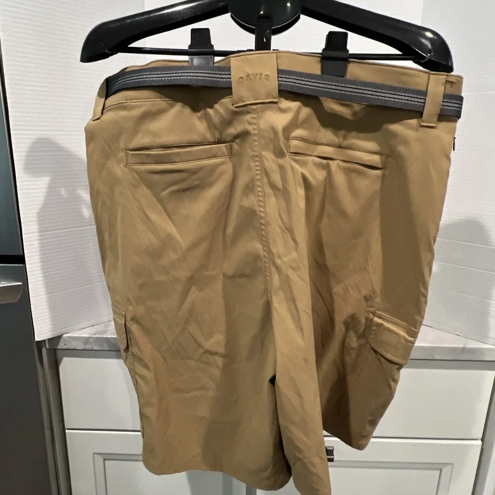 ORVIS Men's‎ Tech Cargo Belted Short, Sz 40